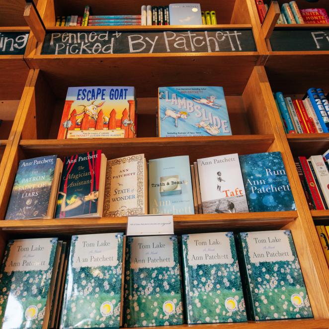 Ann Patchett books at Parnassus